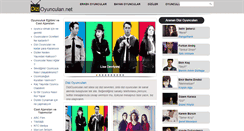 Desktop Screenshot of dizioyunculari.net