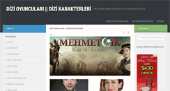 Desktop Screenshot of dizioyunculari.biz